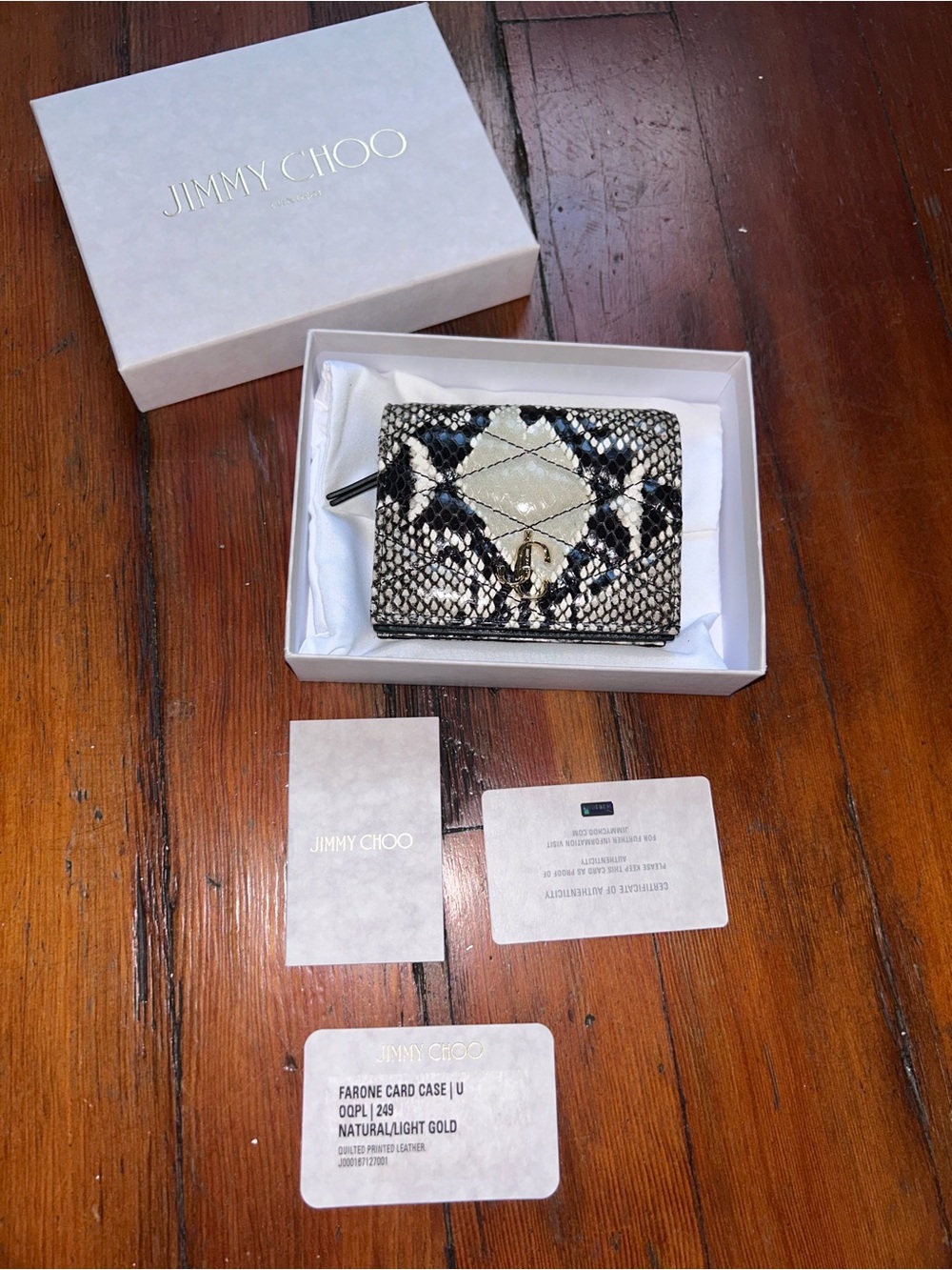 Jimmy Choo Farone wallet